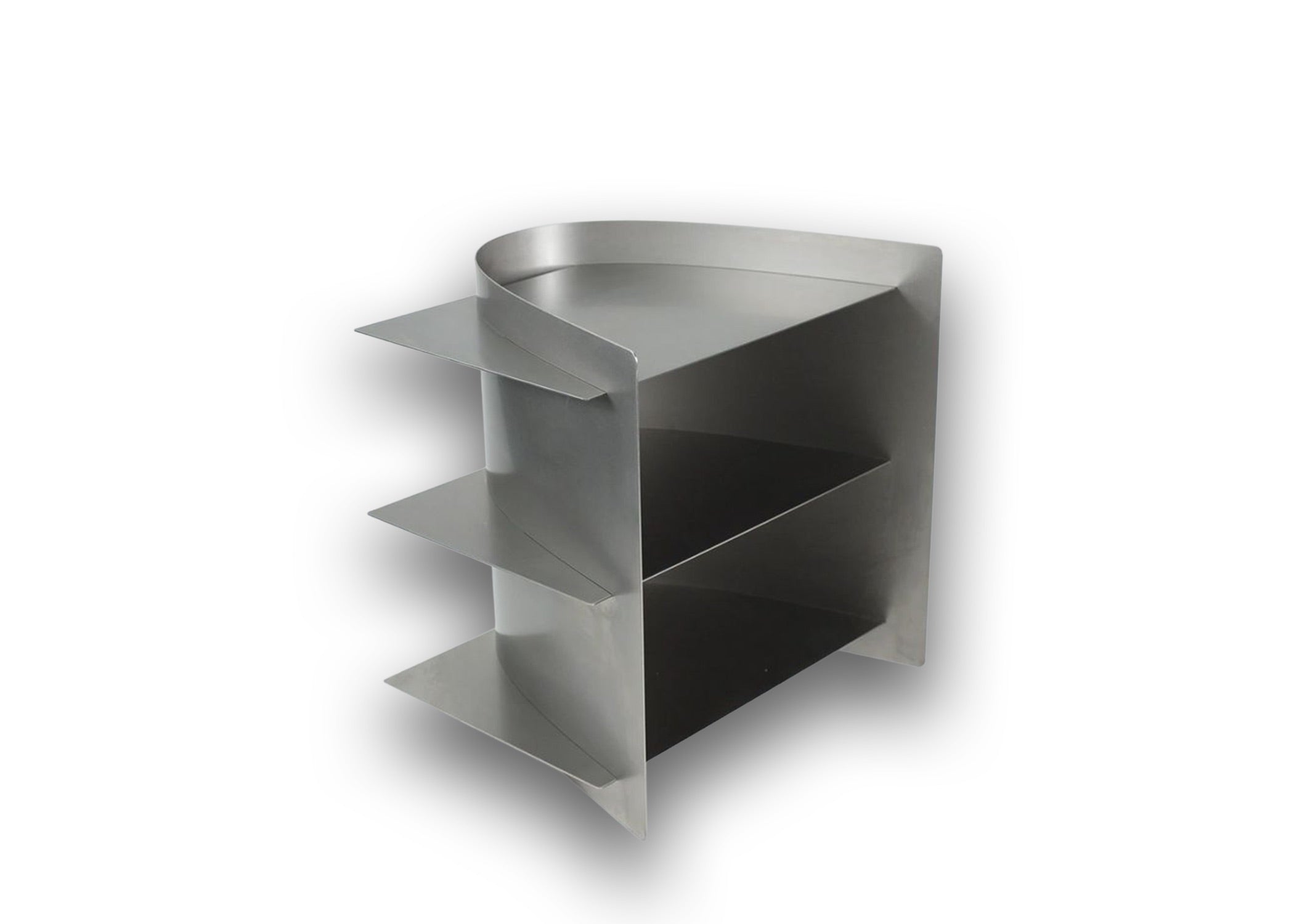 Modern Steel Curve Rack